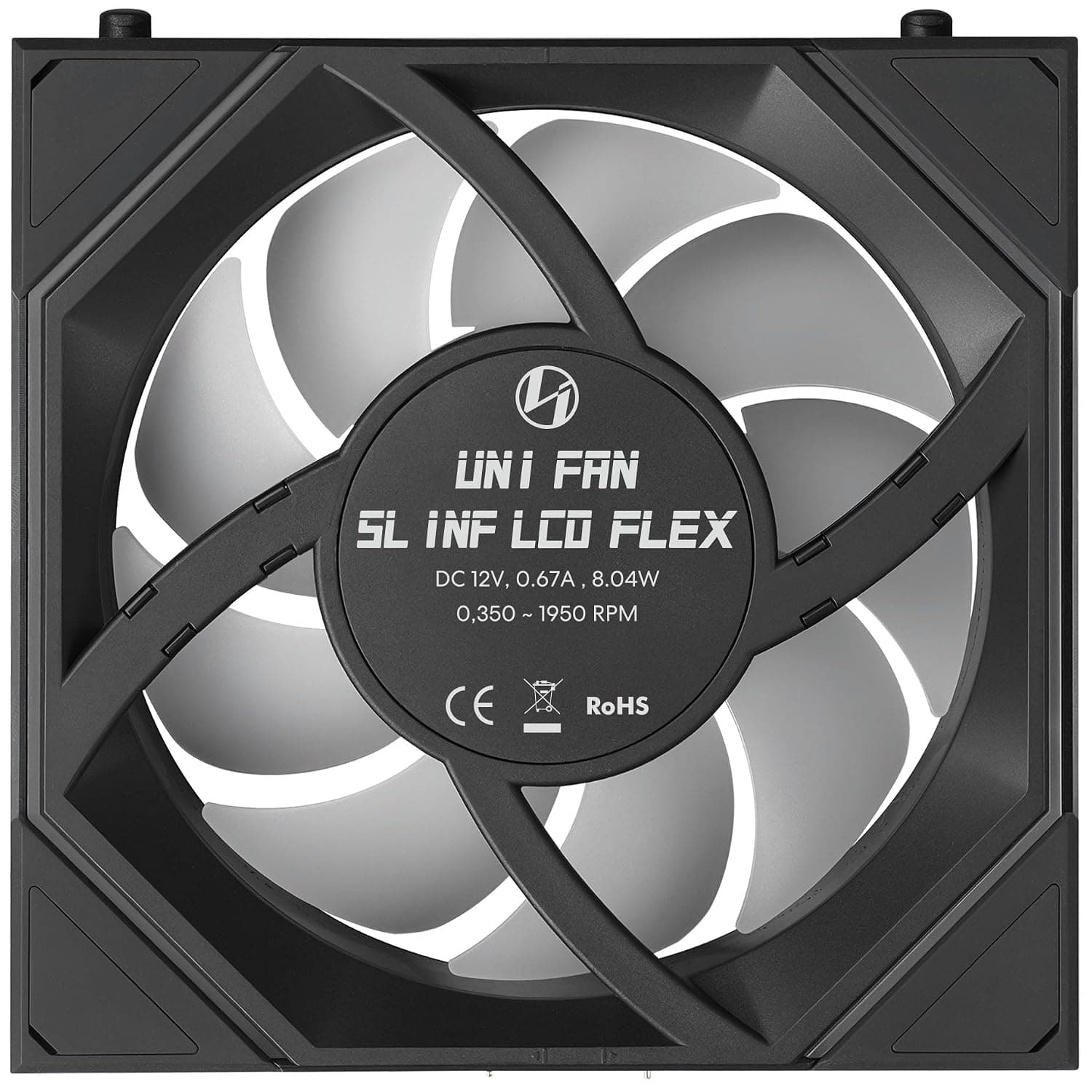 فن کیس Lian Li UNI FAN SL INF LCD FLEX مشکی 1x120mm مدل G9F.12SLIND1F1B.00 فن کیس Lian Li UNI FAN SL INF LCD FLEX مشکی 1x120mm مدل G9F.12SLIND1F1B.00
