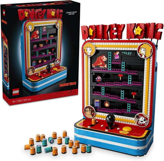 لگو Super Mario Donkey Kong Arcade مدل 72051 لگو Super Mario Donkey Kong Arcade مدل 72051