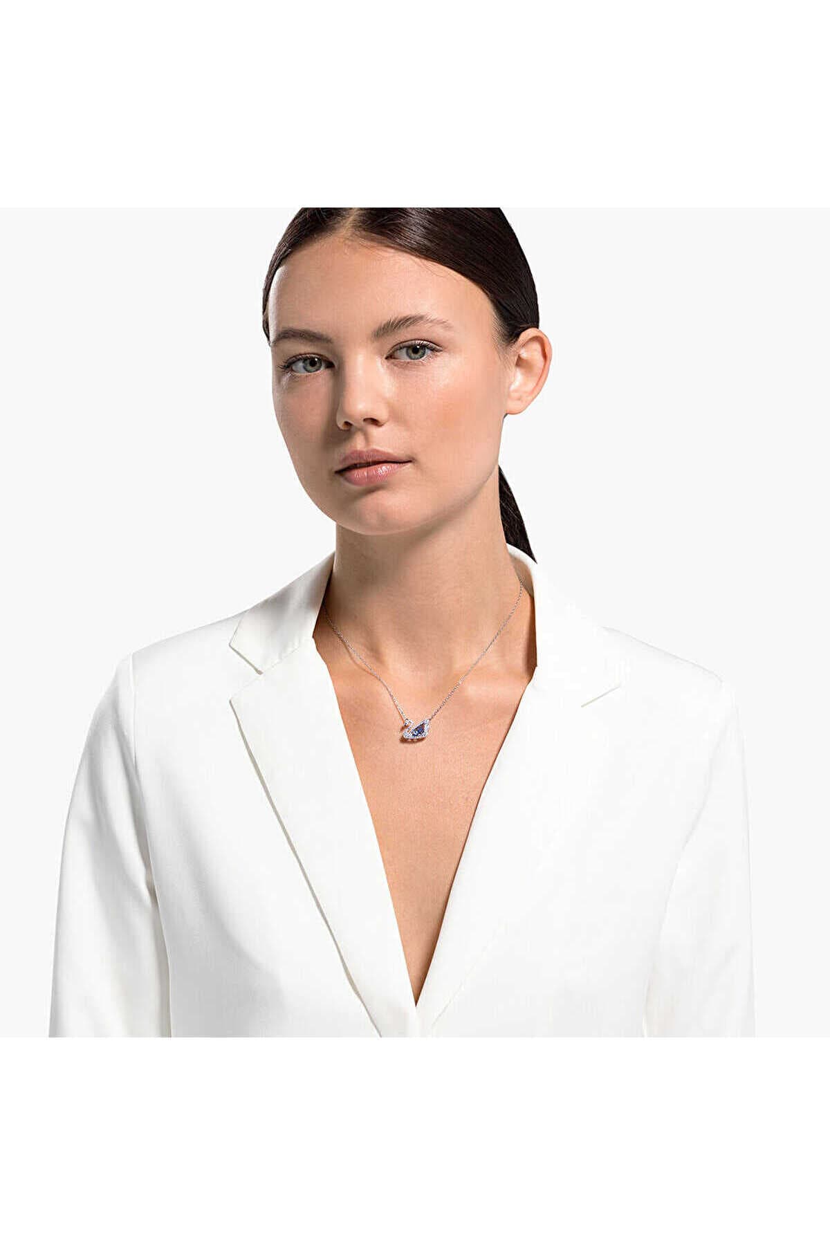 گردنبند Swarovski طرح قو رقصان مدل 5533397 Czfu-Rhs Anni گردنبند Swarovski طرح قو رقصان مدل 5533397 Czfu-Rhs Anni