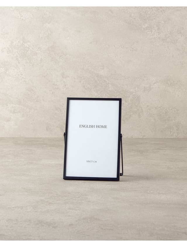 قاب عکس English Home فلزی مشکی 10x15 cm مدل Edela قاب عکس English Home فلزی مشکی 10x15 cm مدل Edela
