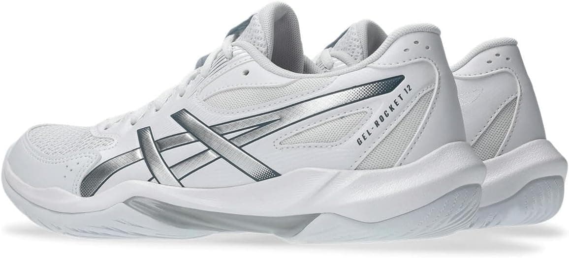 کفش والیبال یونیسکس ASICS Gel Rocket 12 سفید مدل 1072A119-101 کفش والیبال یونیسکس ASICS Gel Rocket 12 سفید مدل 1072A119-101