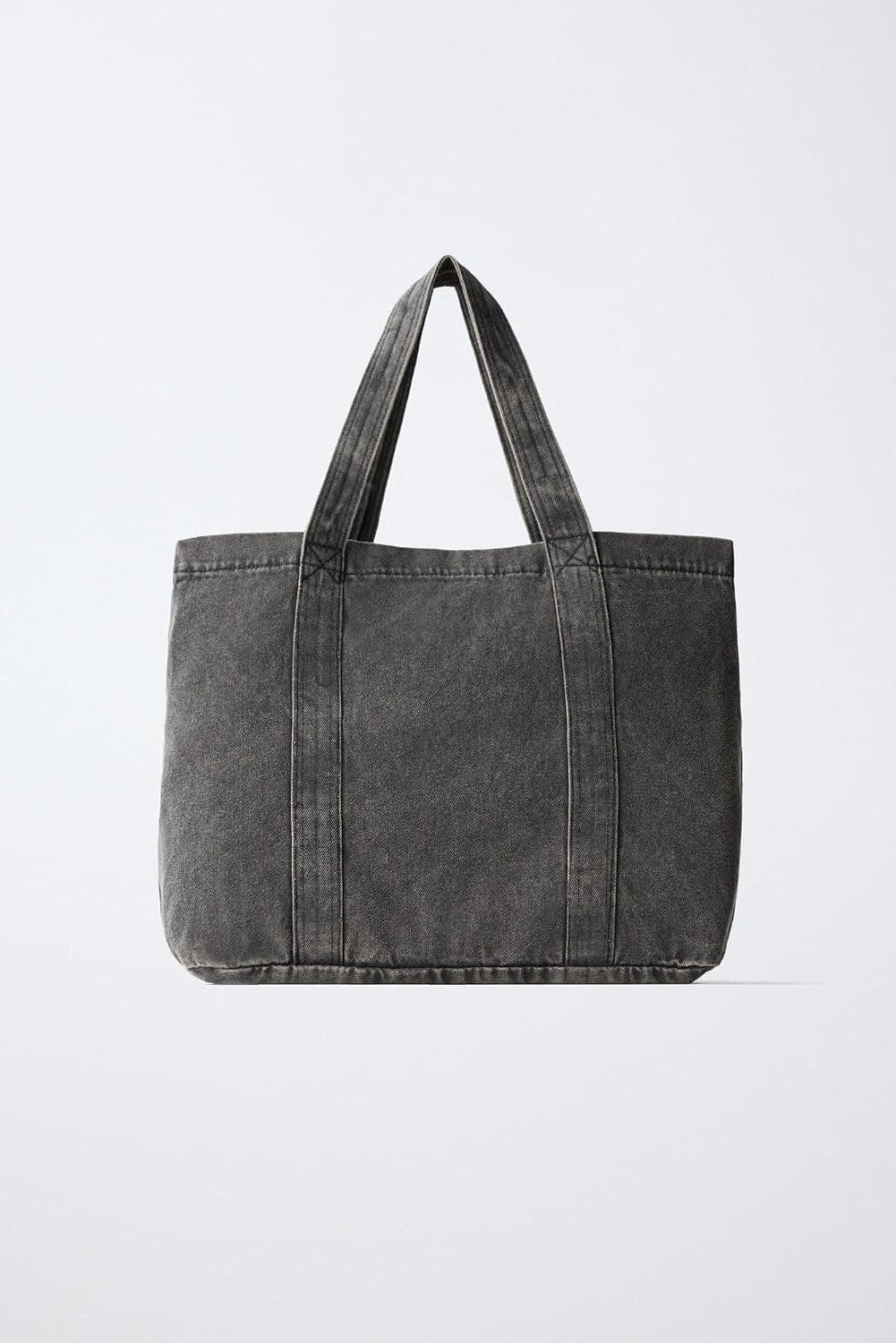 کیف توت زنانه Zara دنیم ستارهدار کیف توت زنانه Zara دنیم ستارهدار