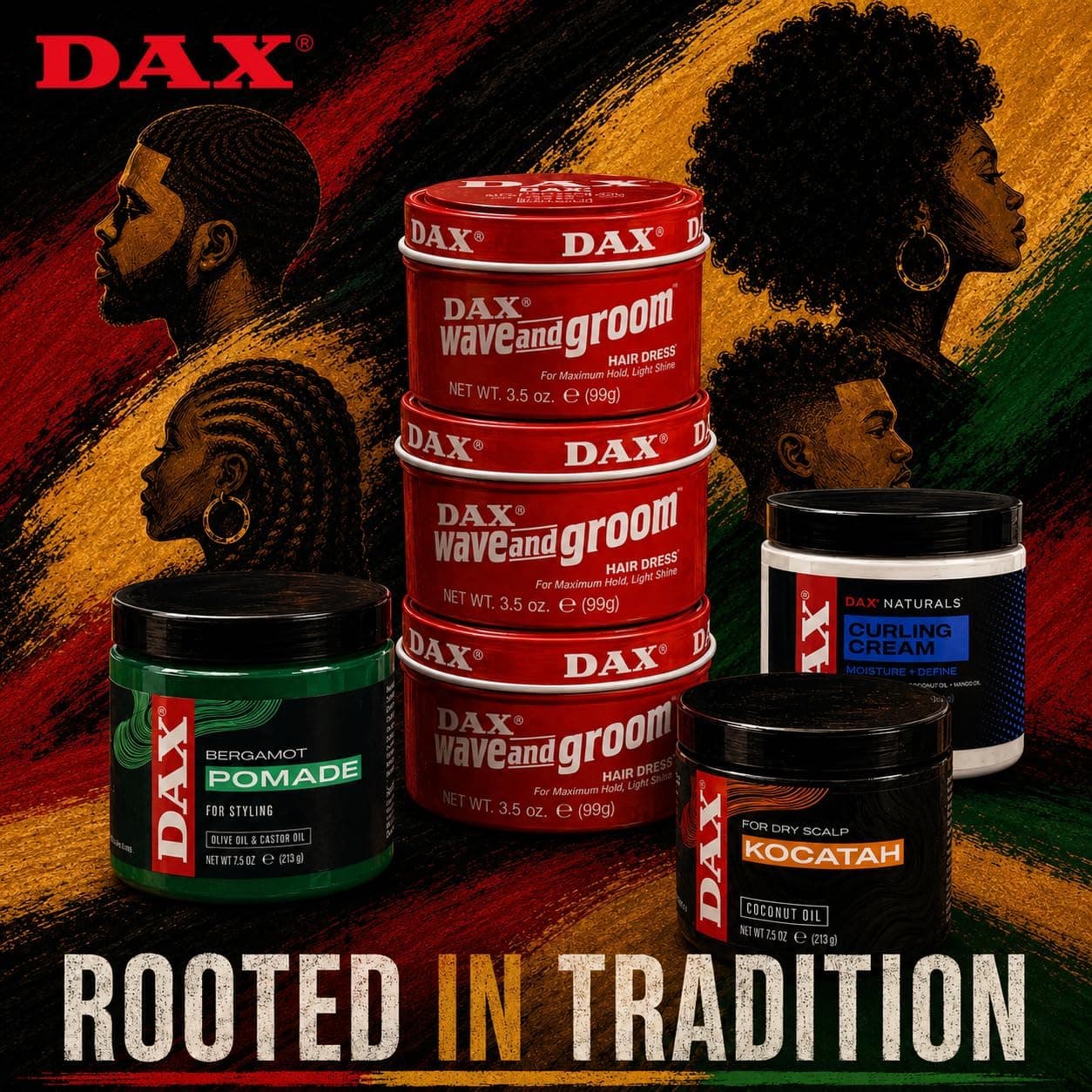 واکس حالتدهنده مو DAX Wave And Groom 99 gr واکس حالتدهنده مو DAX Wave And Groom 99 gr