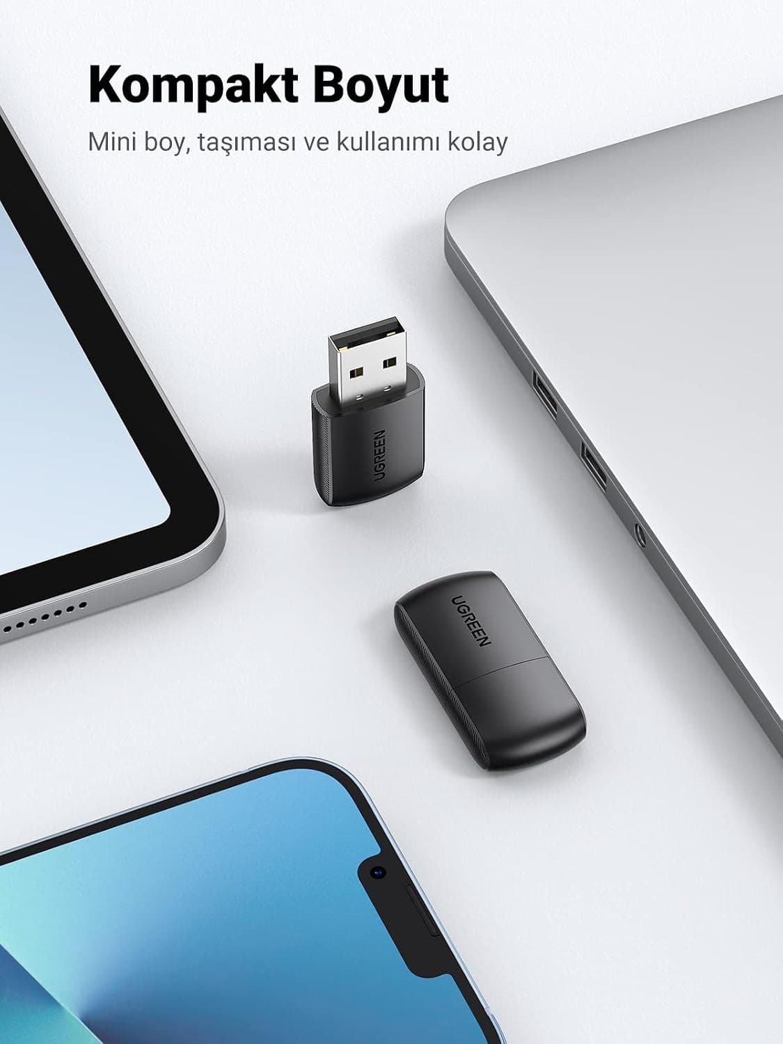 آداپتور شبکه USB UGREEN گیرنده Wi-Fi دوبانده 2.4 و 5 GHz آداپتور شبکه USB UGREEN گیرنده Wi-Fi دوبانده 2.4 و 5 GHz