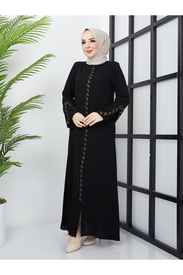 فراجه زنانه MODA آستین لیزری نگیندار ابریشم مدینه تابستانی فراجه زنانه MODA آستین لیزری نگیندار ابریشم مدینه تابستانی