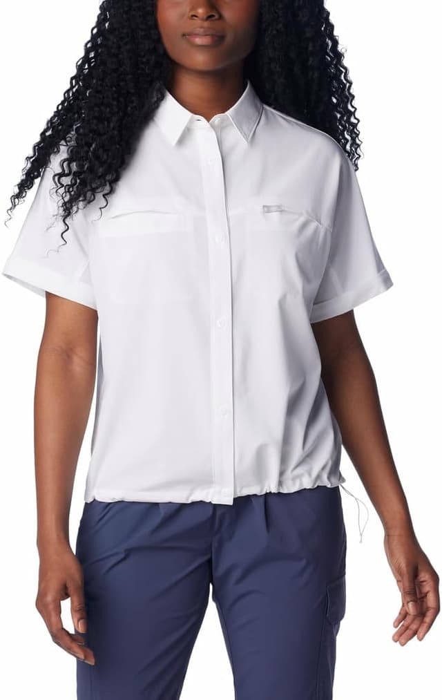 پیراهن زنانه آستین کوتاه Columbia مدل Boundless Trek Button Up II پیراهن زنانه آستین کوتاه Columbia مدل Boundless Trek Button Up II