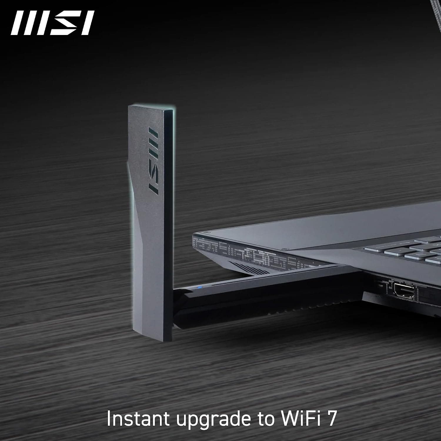 آداپتور USB شبکه MSI با WIFI 7 مدل BE6500 آداپتور USB شبکه MSI با WIFI 7 مدل BE6500