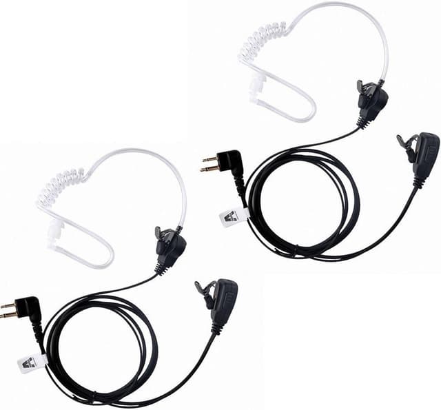 هدست رادیو دوطرفه برای Motorola، AIRSN، سازگار با RDU4100 BPR40، بسته 2 عددی هدست رادیو دوطرفه برای Motorola، AIRSN، سازگار با RDU4100 BPR40، بسته 2 عددی