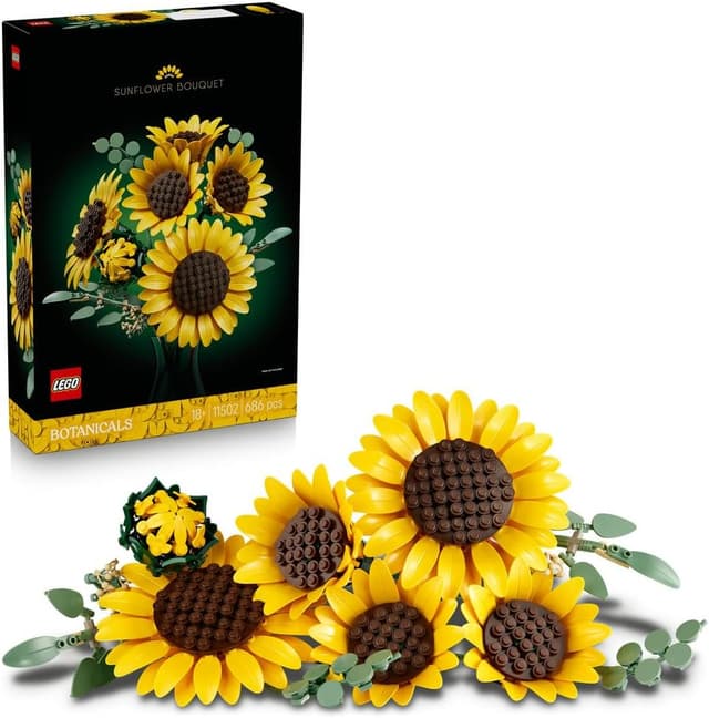 لگو 11502 Botanicals دسته گل آفتابگردان لگو 11502 Botanicals دسته گل آفتابگردان