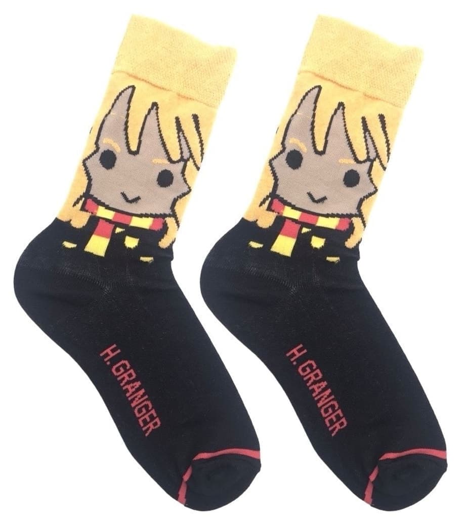 جوراب زنانه Çorap Kurdu طرح کاراکتر Harry Potter رنگی مچی بسته 5 عددی جوراب زنانه Çorap Kurdu طرح کاراکتر Harry Potter رنگی مچی بسته 5 عددی