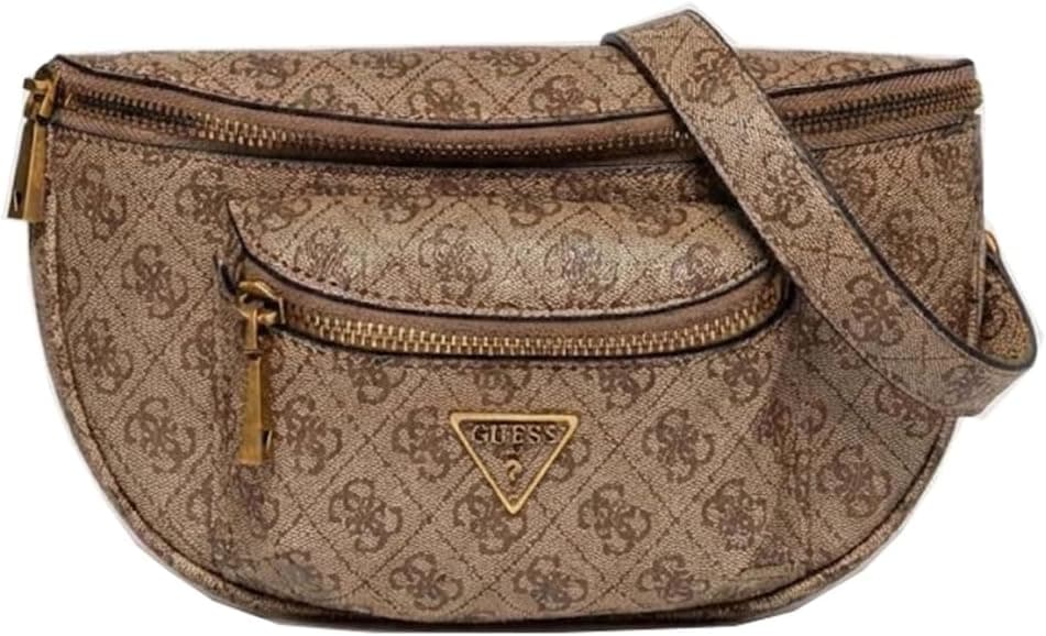 کیف دوشی GUESS مدل Latte Logo قهوهای روشن کیف دوشی GUESS مدل Latte Logo قهوهای روشن