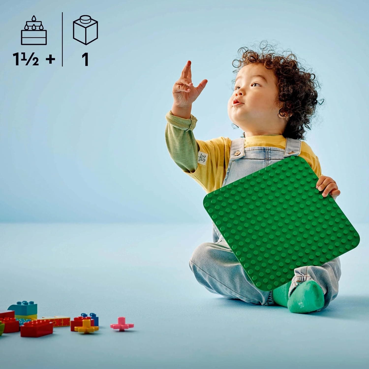 لگو DUPLO Classic صفحه ساختنی سبز مدل 10460 لگو DUPLO Classic صفحه ساختنی سبز مدل 10460