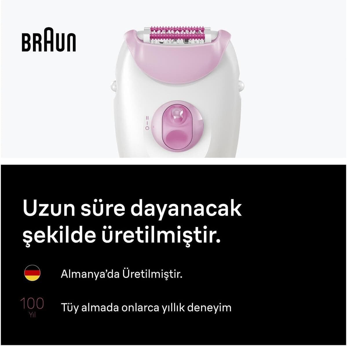اپیلاتور سیمی Braun Silk·épil 3 مدل 3-000 اپیلاتور سیمی Braun Silk·épil 3 مدل 3-000