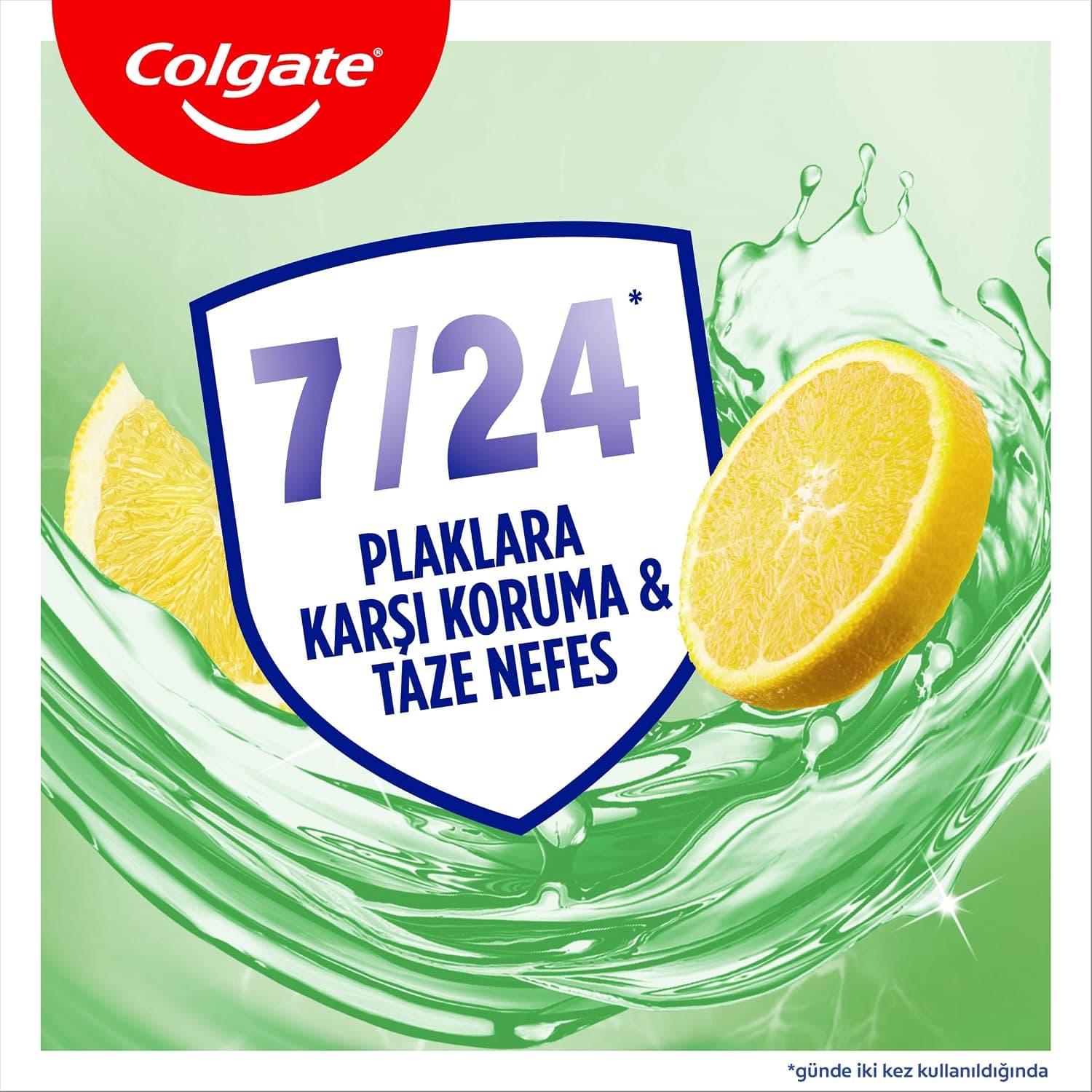 دهانشویه Colgate Plax با طعم چای و لیمو ضد پلاک 500 mL دهانشویه Colgate Plax با طعم چای و لیمو ضد پلاک 500 mL