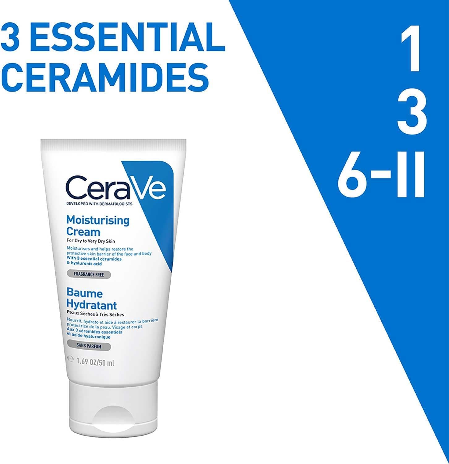 کرم مرطوبکننده CeraVe حجم 50 ml کرم مرطوبکننده CeraVe حجم 50 ml