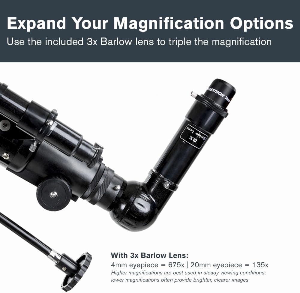 تلسکوپ Celestron PowerSeeker 80EQ مدل CL 21048 تلسکوپ Celestron PowerSeeker 80EQ مدل CL 21048
