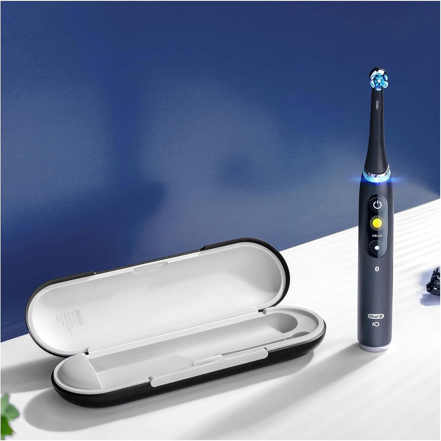 مسواک برقی شارژی Oral-B ست 2 عددی سیاه/صورتی مدل iO 9 مسواک برقی شارژی Oral-B ست 2 عددی سیاه/صورتی مدل iO 9