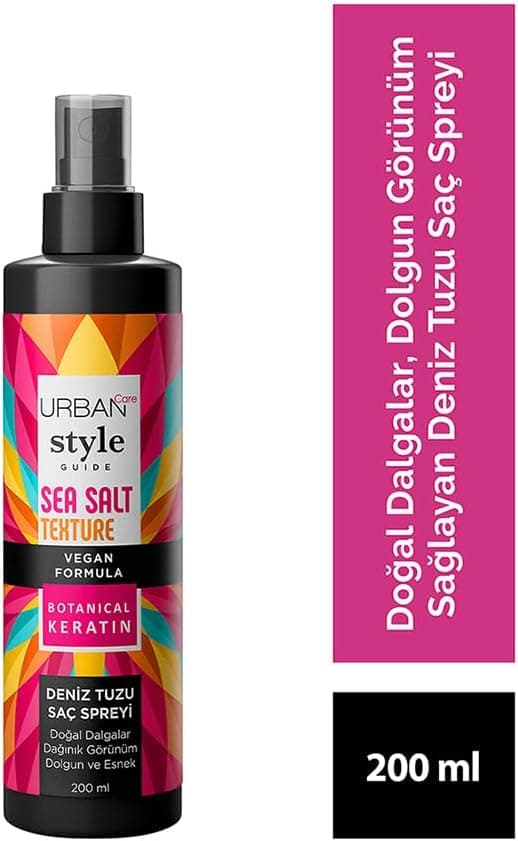 اسپری مو Urban Care Style Guide با اثر نمک دریایی و ایجاد موج طبیعی 200 ml وگان اسپری مو Urban Care Style Guide با اثر نمک دریایی و ایجاد موج طبیعی 200 ml وگان