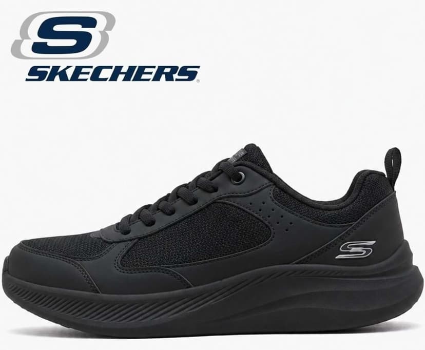 کفش ورزشی مردانه Skechers Bobs Moda Flex سیاه مدل 118157TK کفش ورزشی مردانه Skechers Bobs Moda Flex سیاه مدل 118157TK