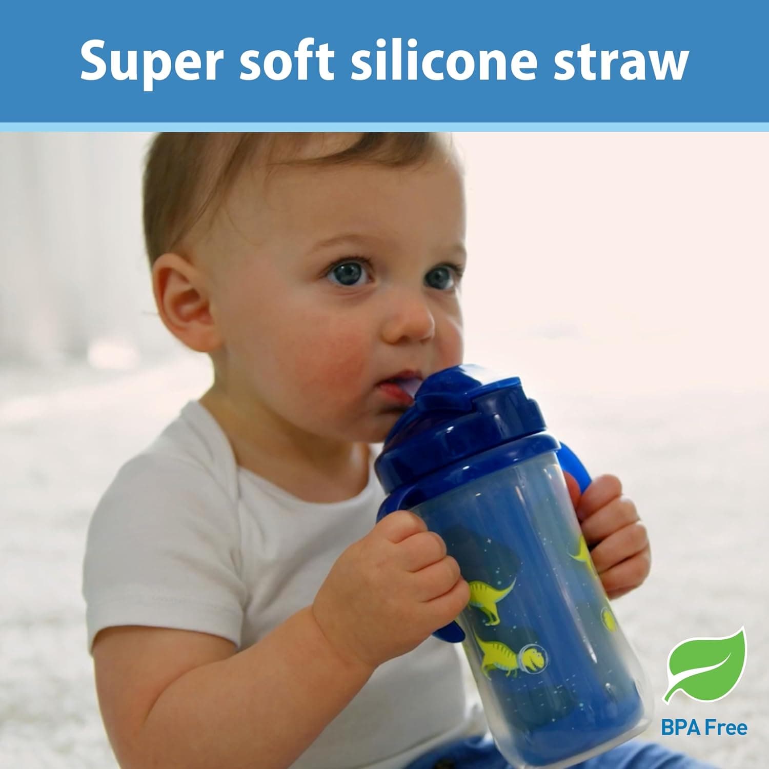 کیت یدکی نی لیوان Dr. Brown's Milestones عایق 10 oz/300 mL بدون BPA 12m+ کیت یدکی نی لیوان Dr. Brown's Milestones عایق 10 oz/300 mL بدون BPA 12m+