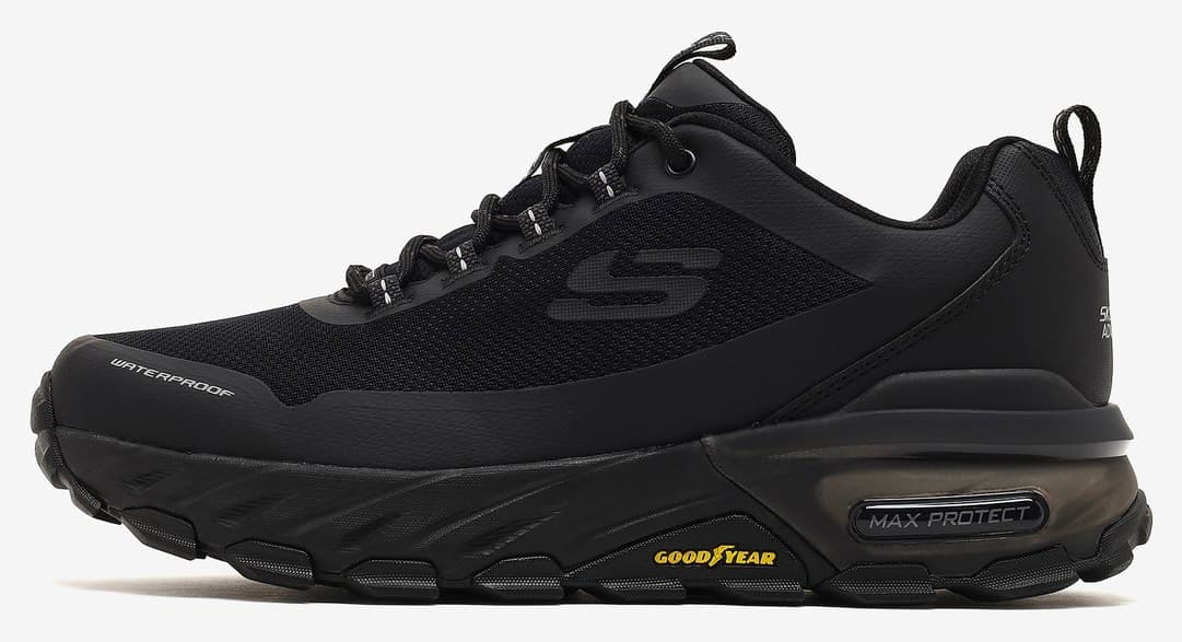 کفش مردانه Skechers سیاه فضای باز MAX PROTECT FAST TRACK مدل 237304 BBK کفش مردانه Skechers سیاه فضای باز MAX PROTECT FAST TRACK مدل 237304 BBK