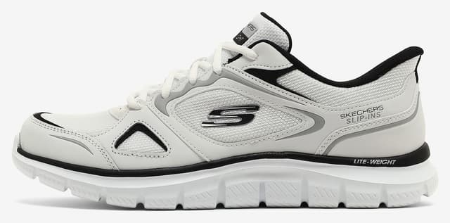 کفش ورزشی مردانه Skechers TRACK EZRAL سفید مدل 233039TK WBK کفش ورزشی مردانه Skechers TRACK EZRAL سفید مدل 233039TK WBK
