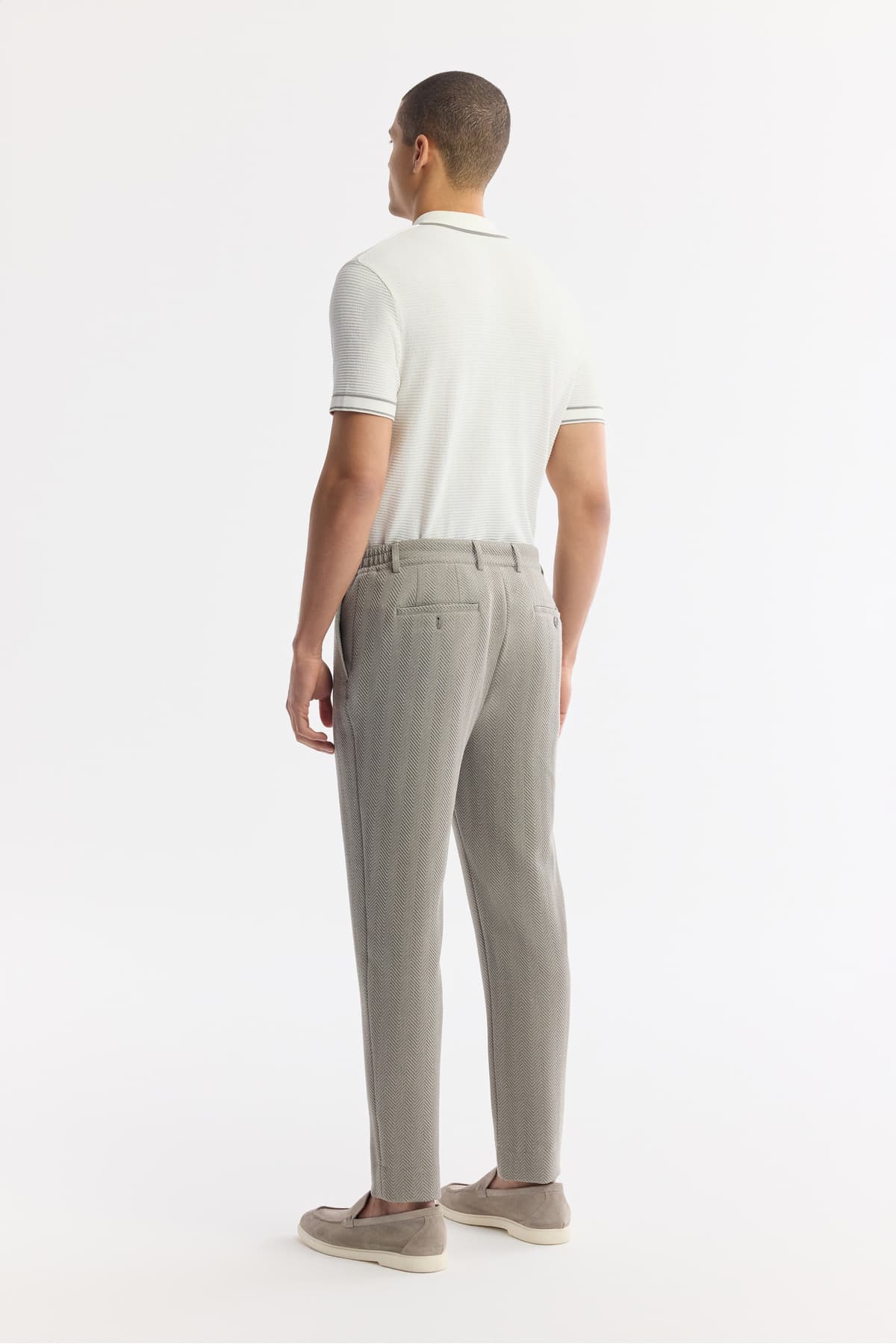 شلوار مردانه Avva خاکستری جیب کناری کمر لاستیکی Bi-Stretch Comfort Slim Fit مدل A51Y3211 شلوار مردانه Avva خاکستری جیب کناری کمر لاستیکی Bi-Stretch Comfort Slim Fit مدل A51Y3211