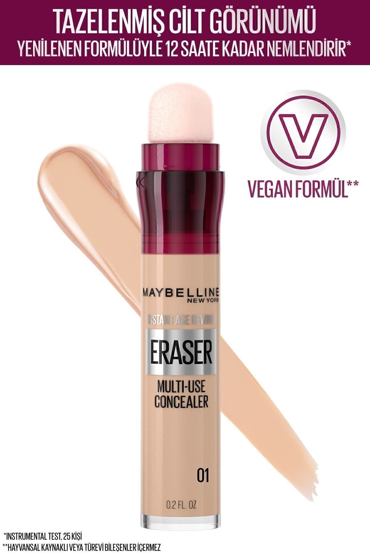 کانسیلر Maybelline New York مدل Instant Anti Age Eraser 01 Light کانسیلر Maybelline New York مدل Instant Anti Age Eraser 01 Light