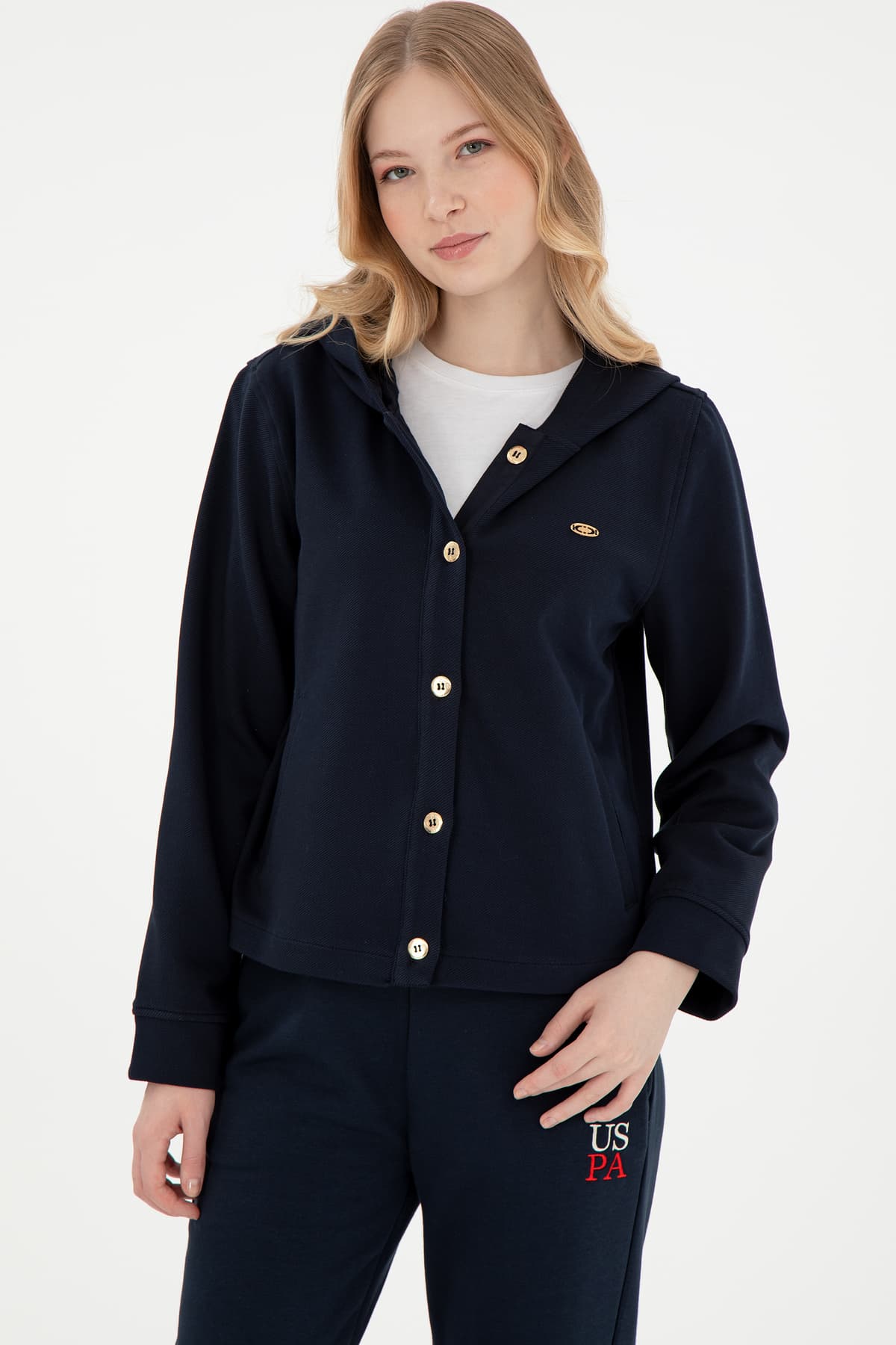 سوئیشرت زنانه U.S. Polo Assn. سرمهای مدل 50292441-VR033 سوئیشرت زنانه U.S. Polo Assn. سرمهای مدل 50292441-VR033