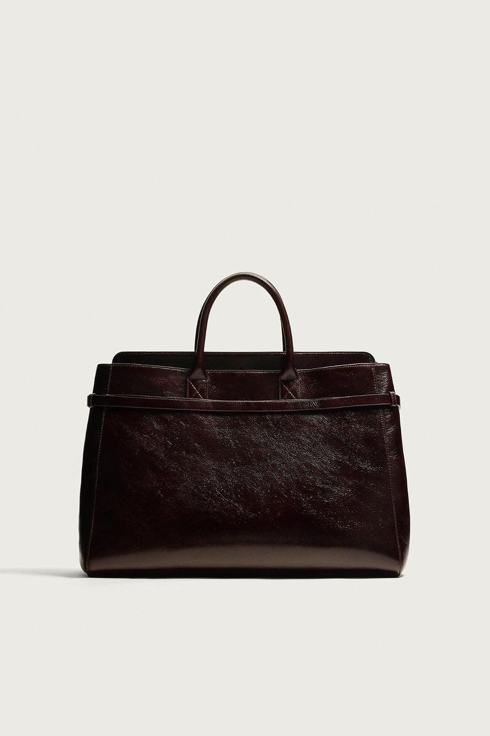 کیف tote زنانه Zara چرمی کیف tote زنانه Zara چرمی
