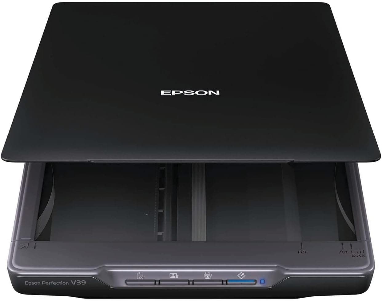 اسکنر Epson عکس و سند وضوح نوری 4800 Scan-to-Cloud مدل Perfection V39 مشکی اسکنر Epson عکس و سند وضوح نوری 4800 Scan-to-Cloud مدل Perfection V39 مشکی