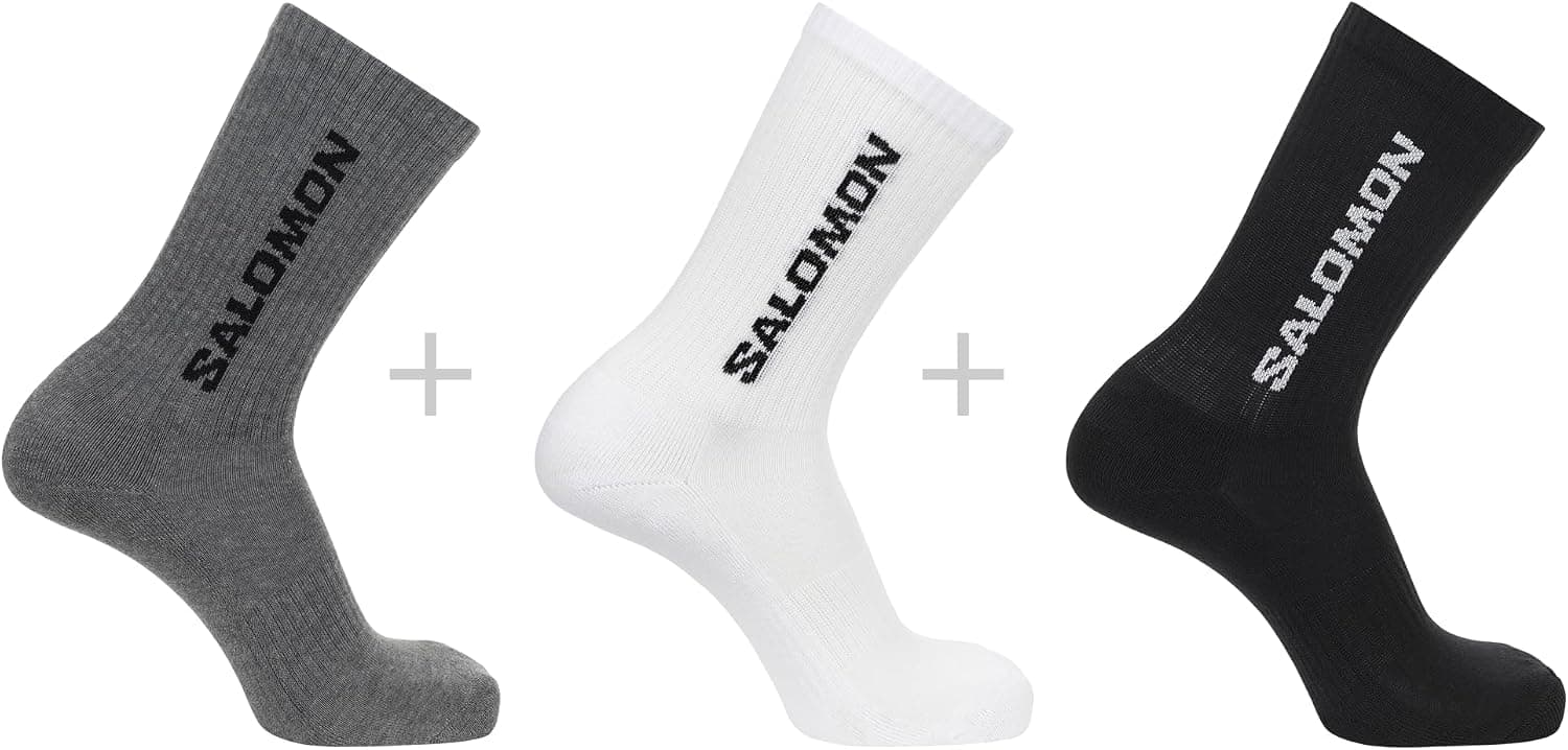 جوراب یونیسکس Salomon Everyday Crew 3-Pack مدل Lc2086000 جوراب یونیسکس Salomon Everyday Crew 3-Pack مدل Lc2086000