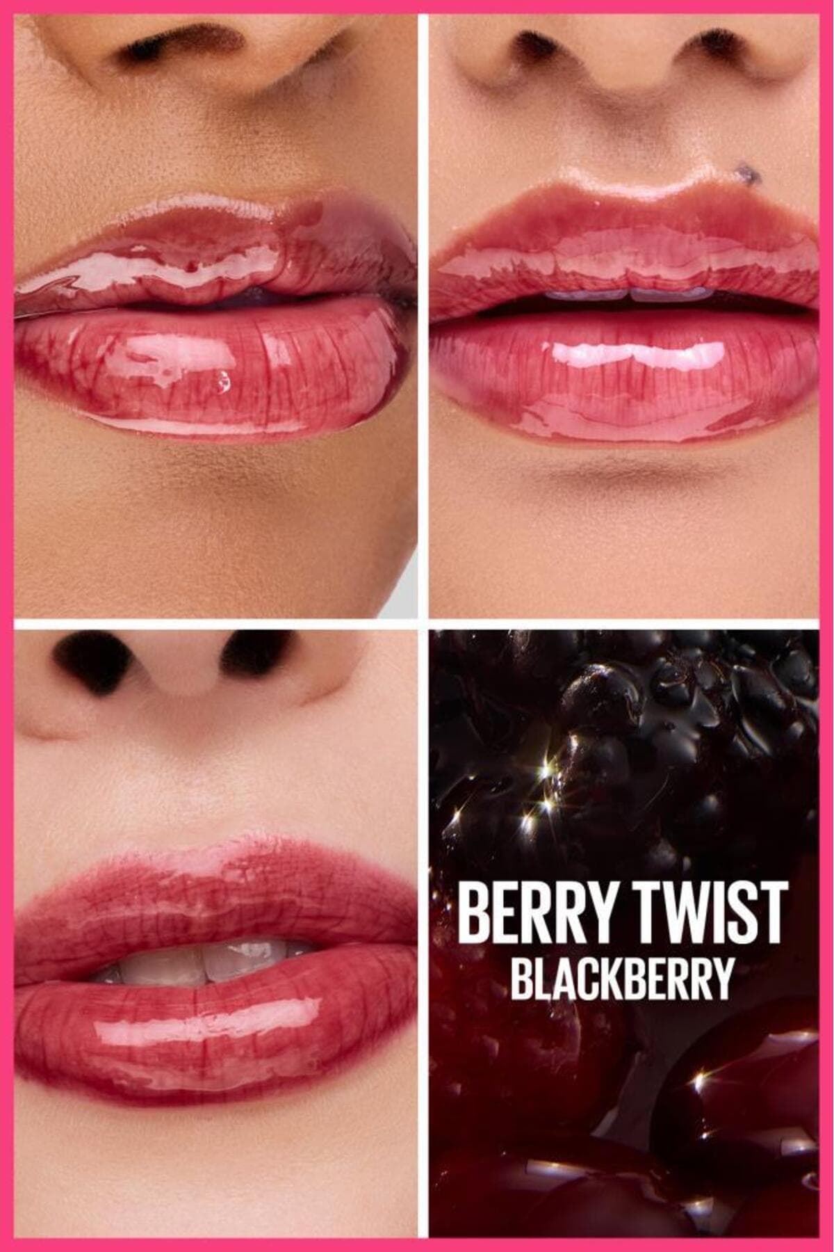 برق لب Maybelline New York Lifter Gel براق و مرطوبکننده مدل 08 Berry Twist برق لب Maybelline New York Lifter Gel براق و مرطوبکننده مدل 08 Berry Twist
