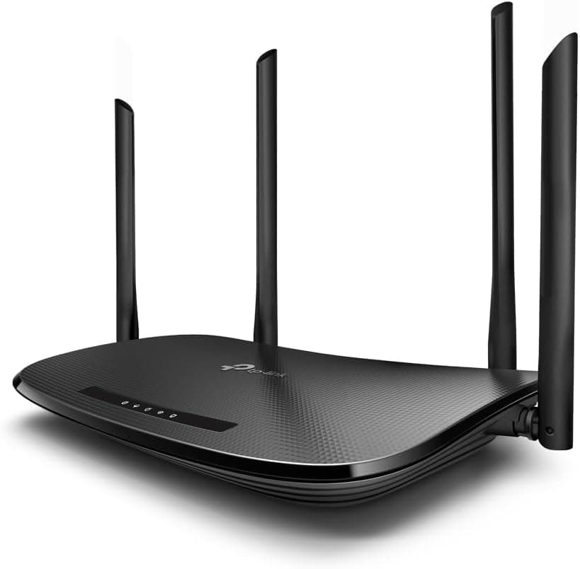 مودم روتر بیسیم دو بانده VDSL/ADSL فیبرنوری TP-Link Archer VR300 AC1200 Mbps با 4 پورت Ethernet و 4 آنتن خارجی مودم روتر بیسیم دو بانده VDSL/ADSL فیبرنوری TP-Link Archer VR300 AC1200 Mbps با 4 پورت Ethernet و 4 آنتن خارجی