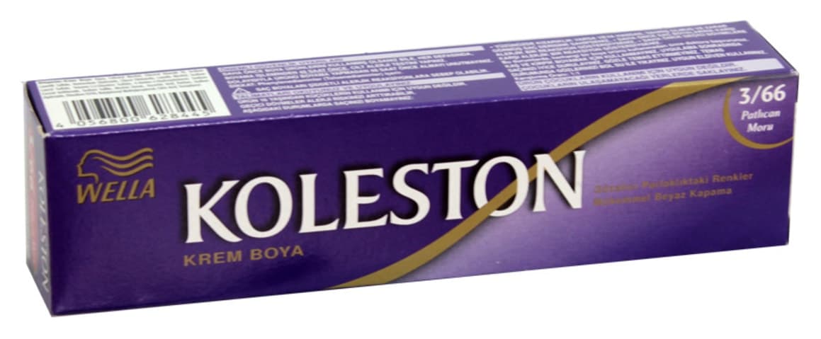 رنگ مو زنانه Wella Koleston تک تیوپ بنفش بادمجانی مدل 3/66 رنگ مو زنانه Wella Koleston تک تیوپ بنفش بادمجانی مدل 3/66