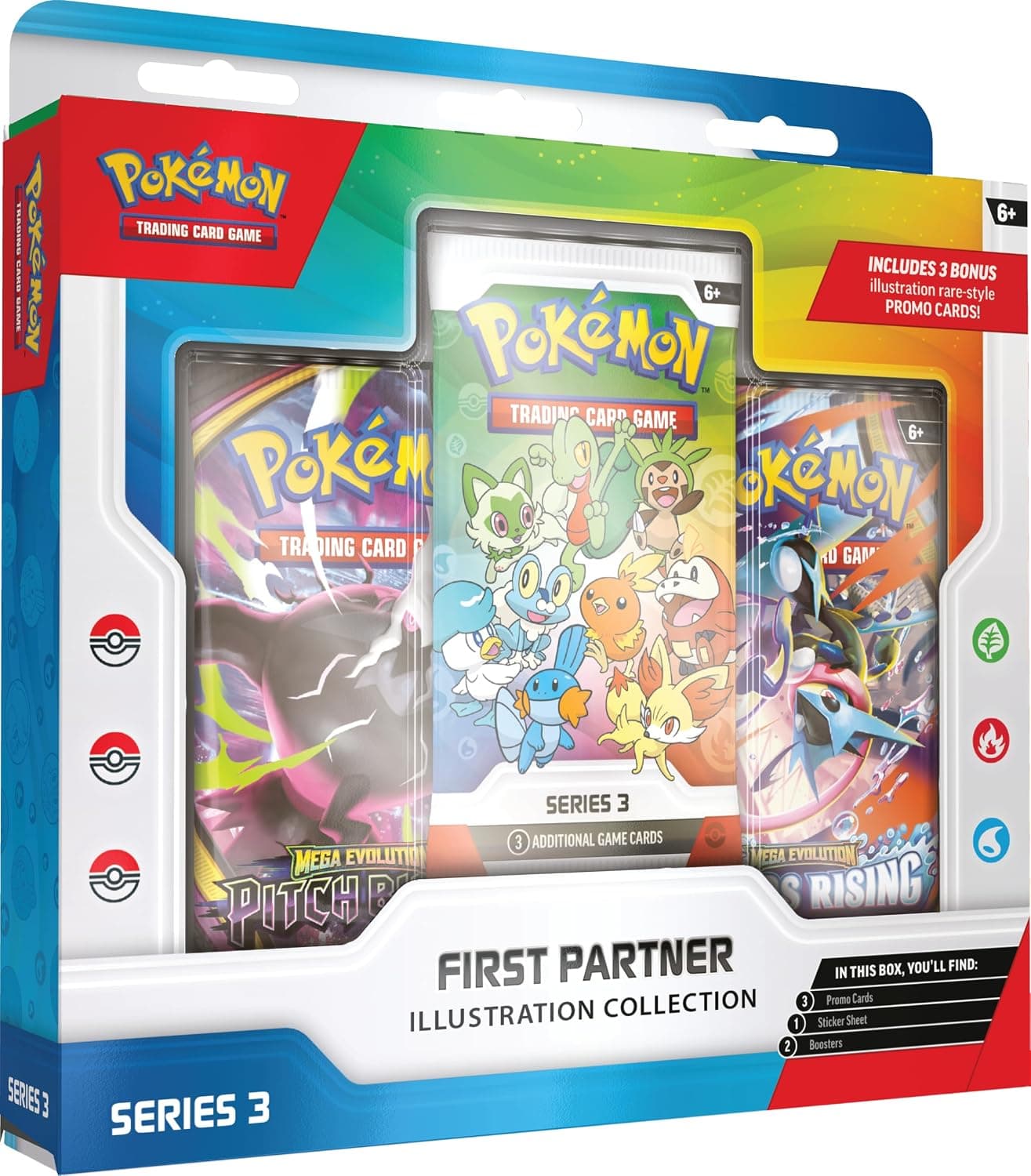 کارت بازی کارتی Pokémon TCG مجموعه First Partner Illustration Collection سری 3 کارت بازی کارتی Pokémon TCG مجموعه First Partner Illustration Collection سری 3