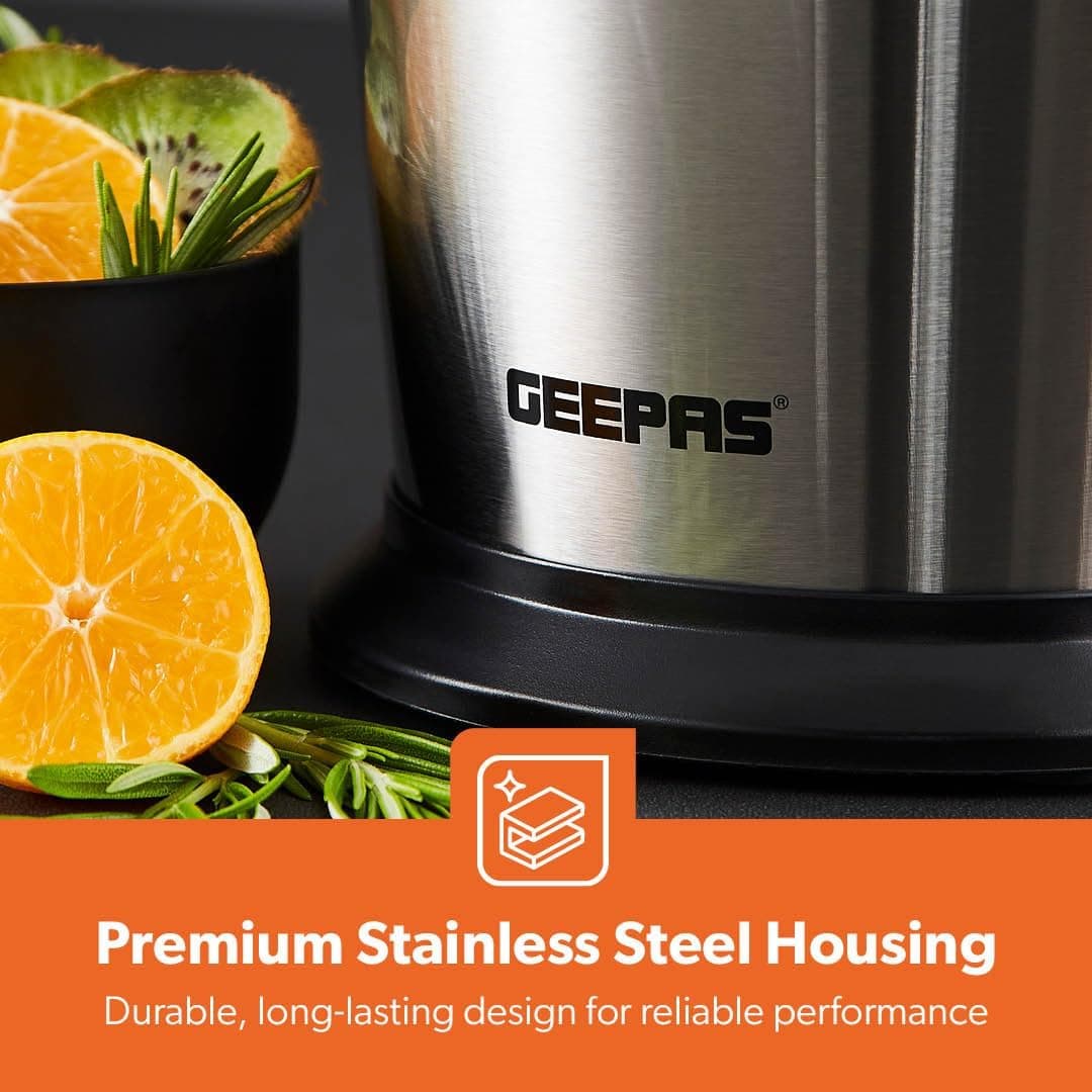 آبمیوهگیری برقی مرکبات Geepas استیل برسخورده 100 وات مدل GCJ46013UK آبمیوهگیری برقی مرکبات Geepas استیل برسخورده 100 وات مدل GCJ46013UK