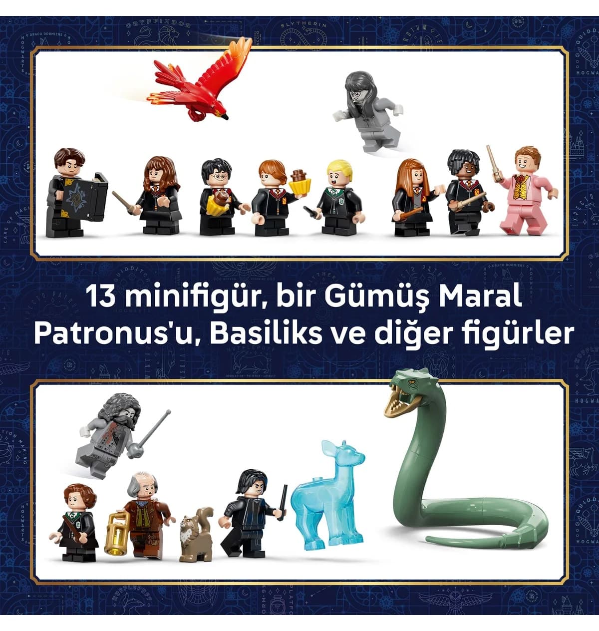 لگو 76473 Harry Potter قلعه Hogwarts بال شرقی 2164 قطعه لگو 76473 Harry Potter قلعه Hogwarts بال شرقی 2164 قطعه