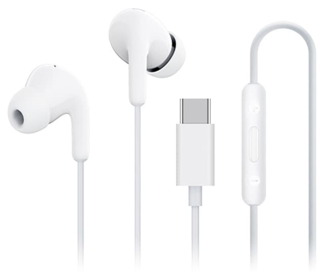 هندزفری درونگوشی سیمی Type-C Xiaomi سیلیکونی سفید هندزفری درونگوشی سیمی Type-C Xiaomi سیلیکونی سفید