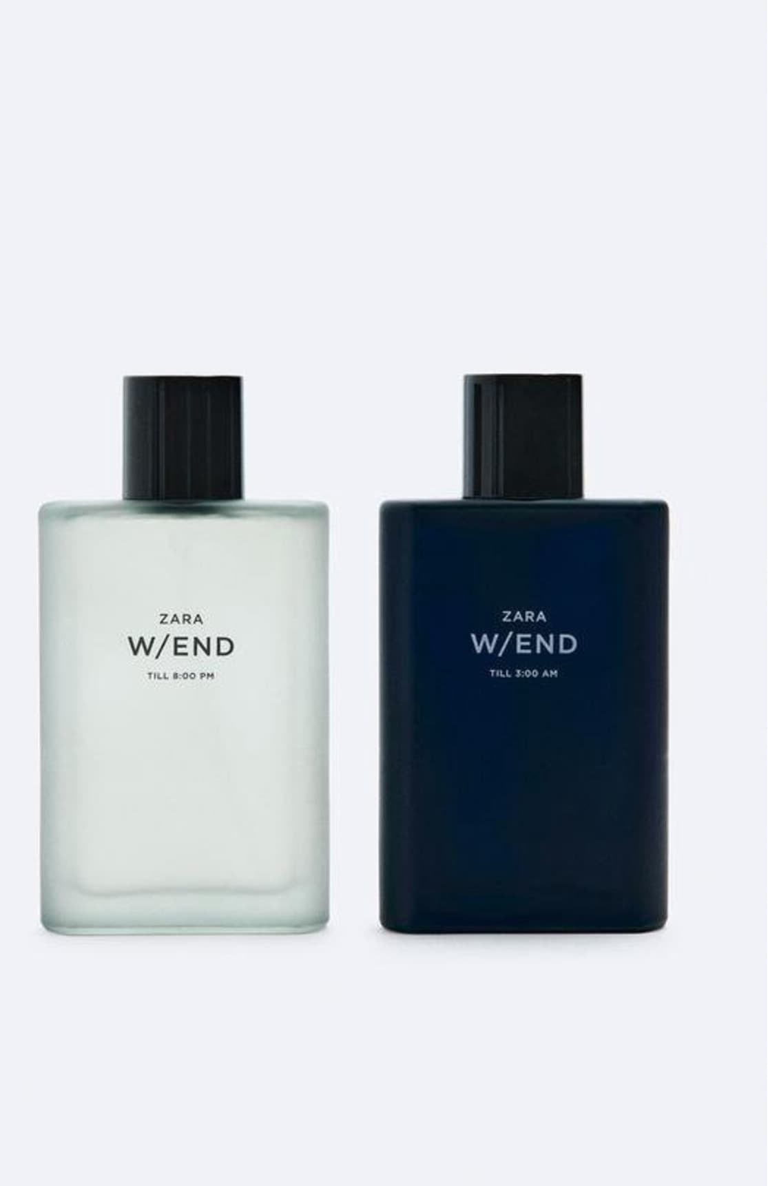 ست ادکلن مردانه Zara W/END TILL 3:00 AM 90ML و W/END TILL 8:00 PM 90ML ست ادکلن مردانه Zara W/END TILL 3:00 AM 90ML و W/END TILL 8:00 PM 90ML