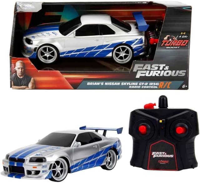 ماشین کنترلی Jada مقیاس 1:24 Fast & Furious Nissan Skyline Gtr مدل S5914977226N1 ماشین کنترلی Jada مقیاس 1:24 Fast & Furious Nissan Skyline Gtr مدل S5914977226N1