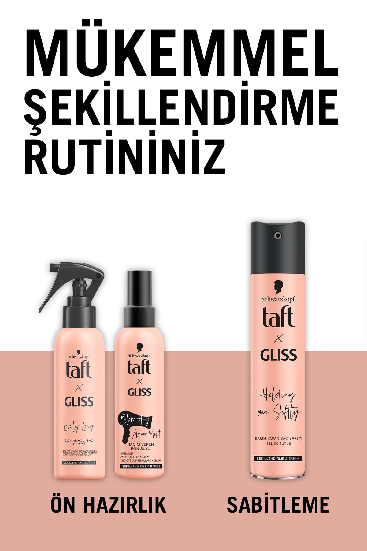 محلول حجمدهنده فون مو Taft X Gliss 150 ML محلول حجمدهنده فون مو Taft X Gliss 150 ML