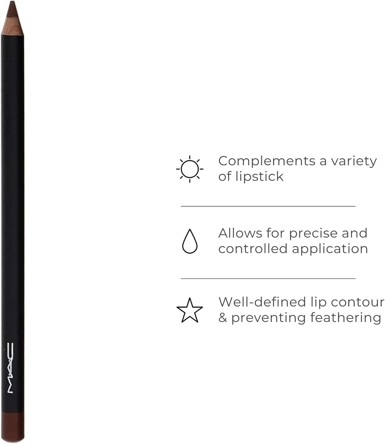 مداد لب MAC Lip Care چوب پنبهای 1.45g/0.05oz مداد لب MAC Lip Care چوب پنبهای 1.45g/0.05oz