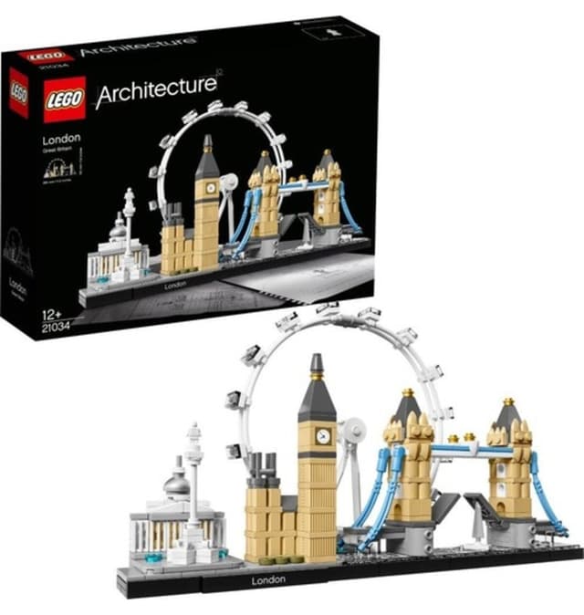 لگو 21034 Architecture بزرگسالان علاقهمند به سفر، معماری و تاریخ لندن، 468 قطعه لگو 21034 Architecture بزرگسالان علاقهمند به سفر، معماری و تاریخ لندن، 468 قطعه