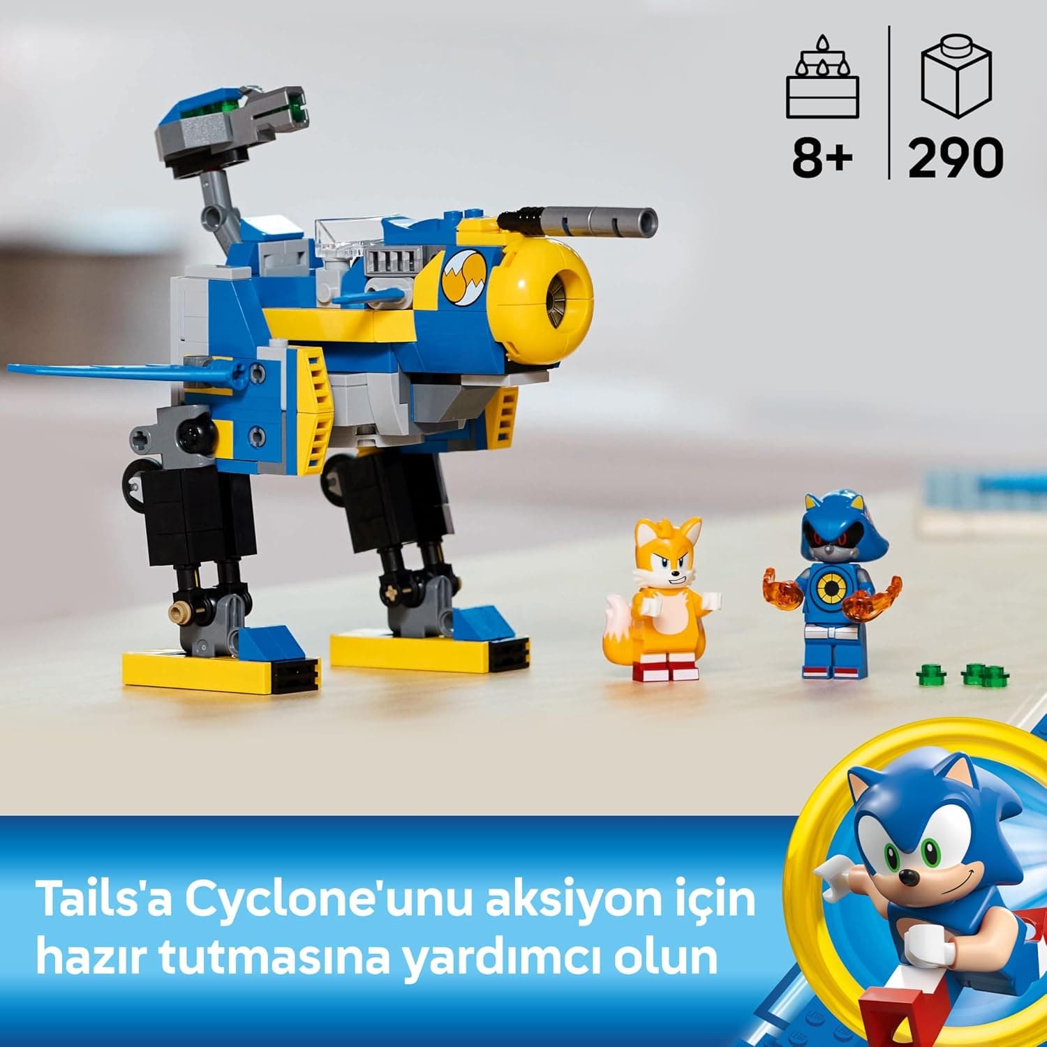 لگو Sonic the Hedgehog Cyclone در برابر Metal Sonic مدل 77002 لگو Sonic the Hedgehog Cyclone در برابر Metal Sonic مدل 77002
