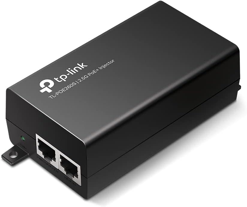 اینژکتور گیگابیتی PoE TP-Link استاندارد 802.3at/af مشکی مدل TL-PoE160S اینژکتور گیگابیتی PoE TP-Link استاندارد 802.3at/af مشکی مدل TL-PoE160S