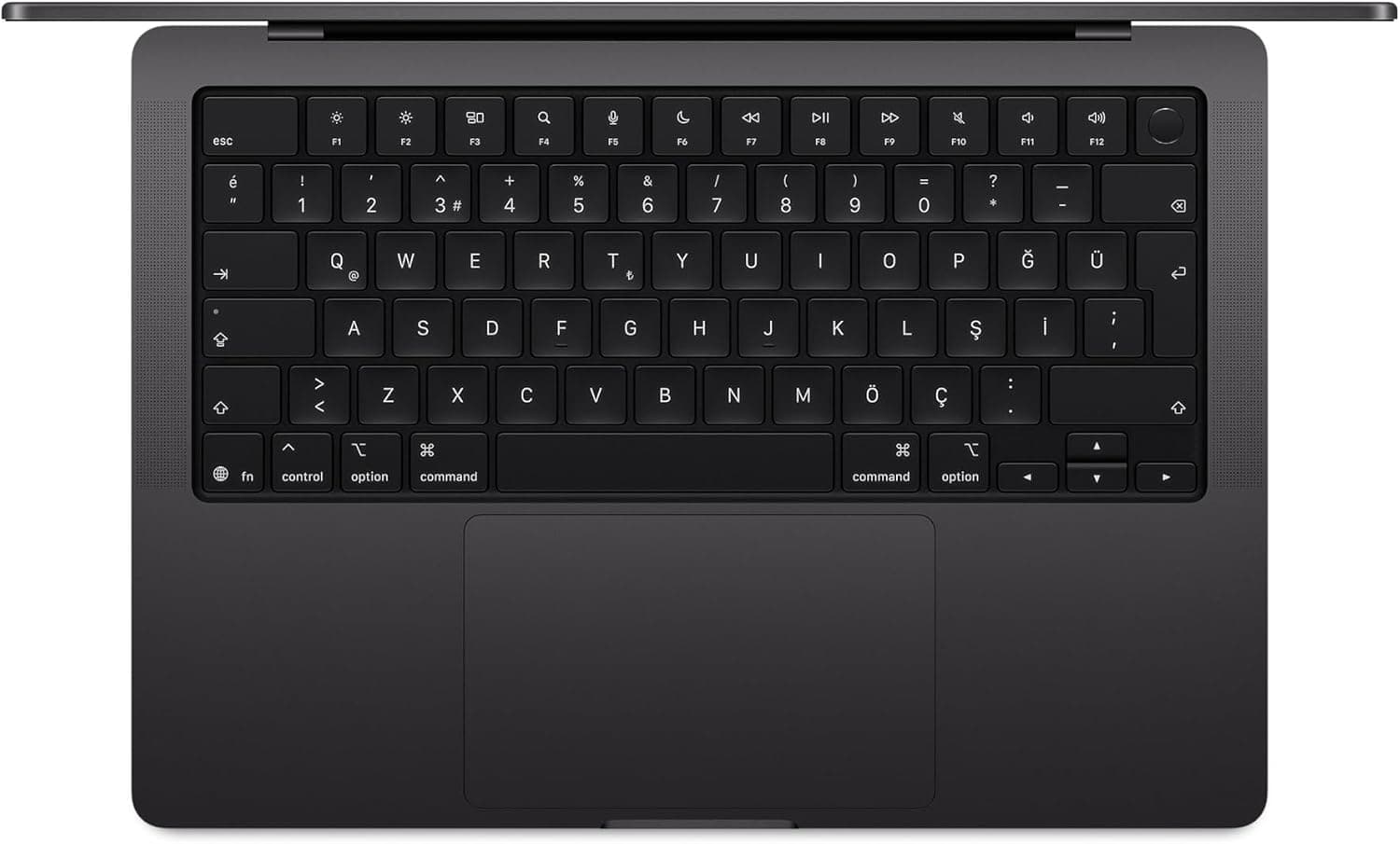 لپتاپ Apple مدل MacBook Pro با چیپ M5 Pro مشکی فضایی لپتاپ Apple مدل MacBook Pro با چیپ M5 Pro مشکی فضایی