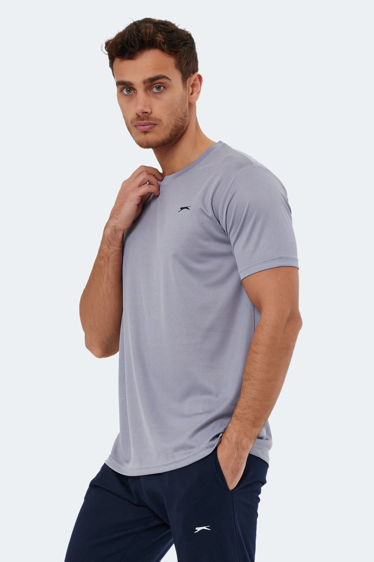 تیشرت مردانه Slazenger Republıc خاکستری روشن تیشرت مردانه Slazenger Republıc خاکستری روشن