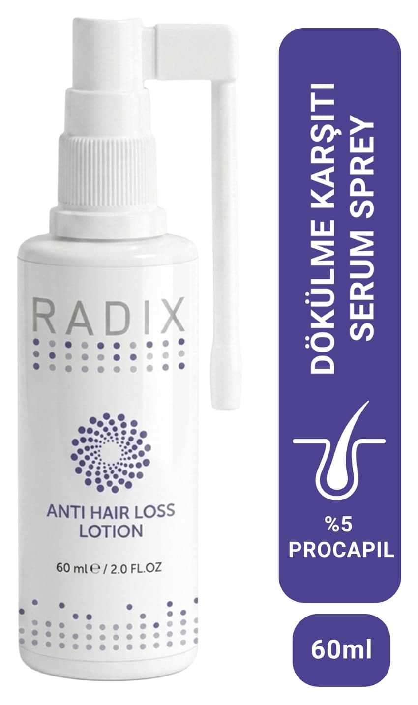 سرم اسپری ضد ریزش مو Radix حاوی %5 Procapil مدل 60ML سرم اسپری ضد ریزش مو Radix حاوی %5 Procapil مدل 60ML