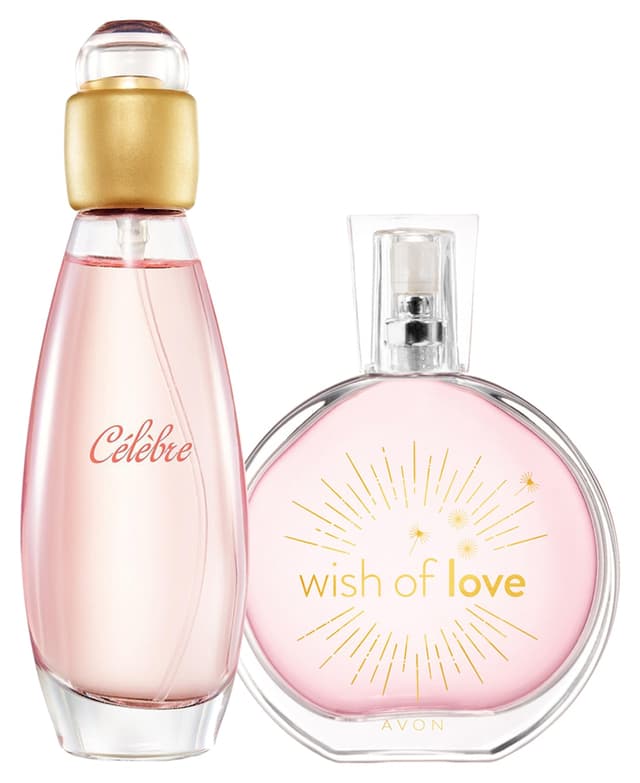 پک عطر زنانه Avon شامل Wish Of Love و Celebre پک عطر زنانه Avon شامل Wish Of Love و Celebre